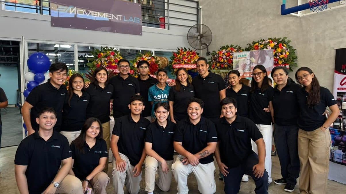 The Movement Lab team at the facility's grand opening